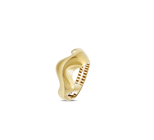 Bold Wavy Ring