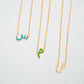 Colored Letter Necklace