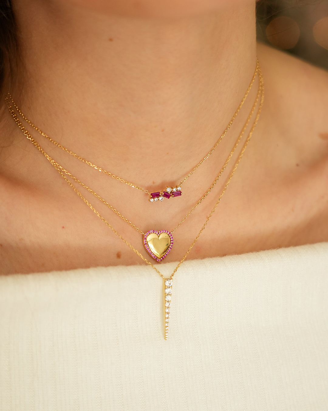 Single Spike Necklace