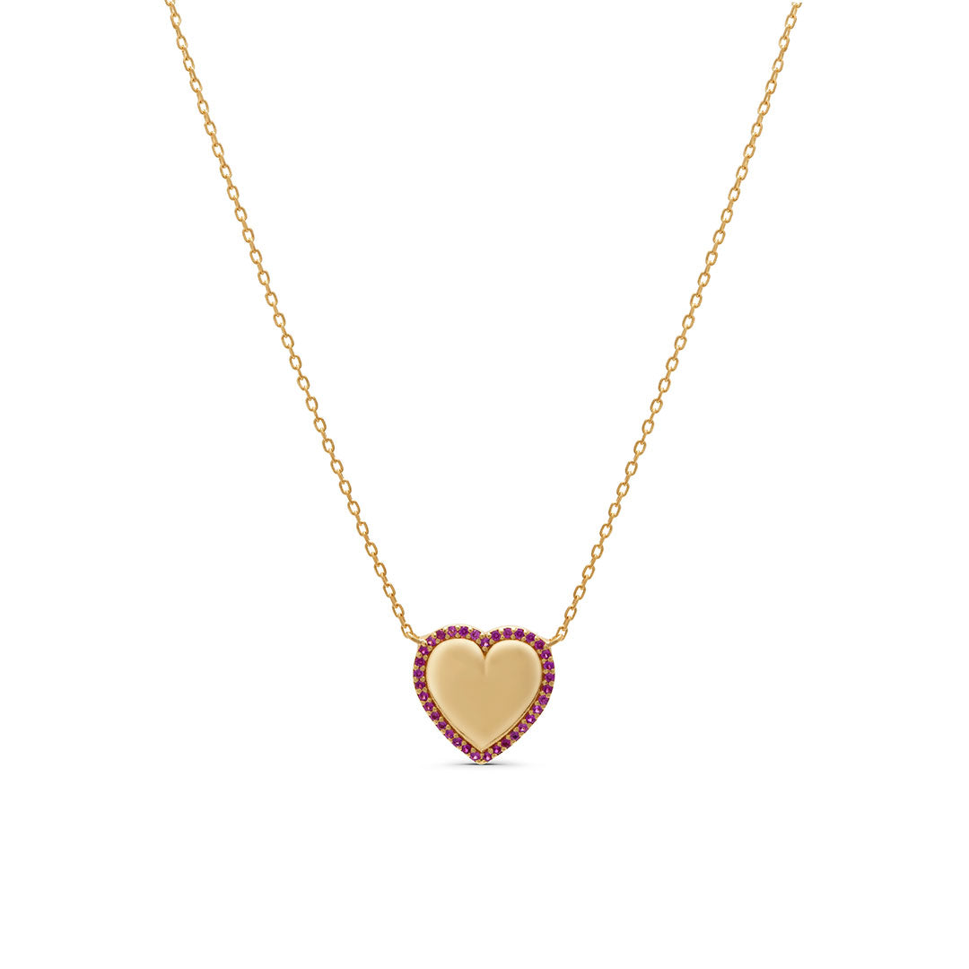 Framed Heart Necklace