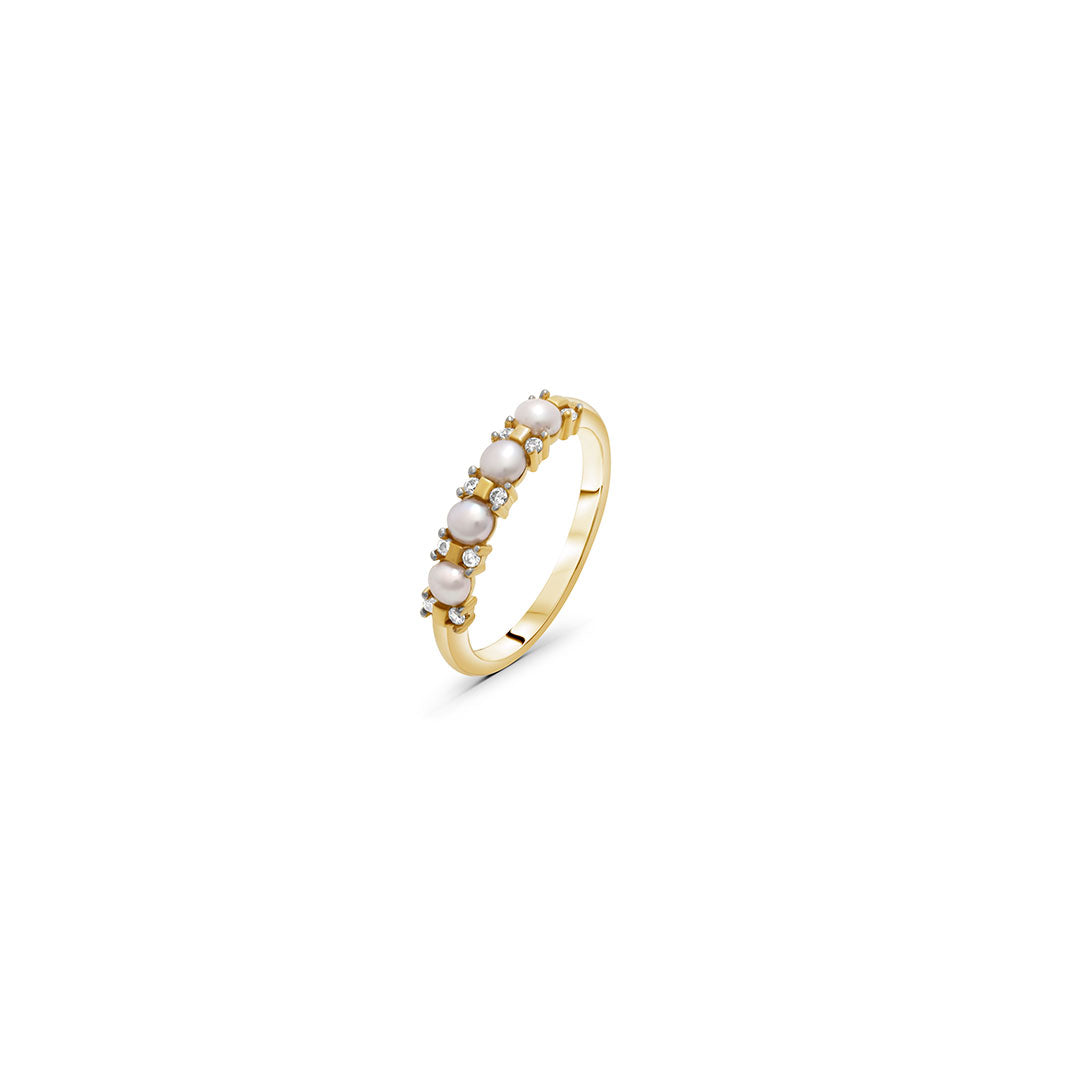 Pearl Line Ring