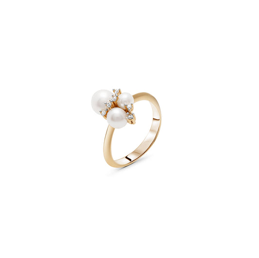 Three Pearls Ring