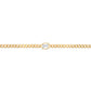 Emerald Cut Curb Chain Bracelet